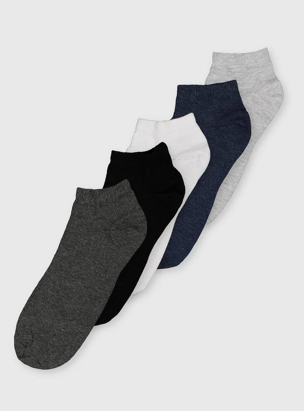 Neutral Stay Fresh Socks 5 Pack 9-12